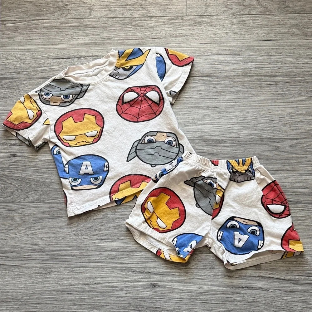 Disney Marvel Set Iron Man, Spider Man, Thor and Captain America